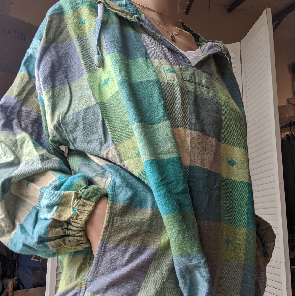 Vintage Angelique hippie pullover hoodie